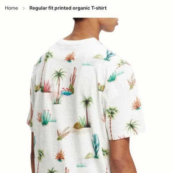 Scotch & soda Regular fit printed organic T-shirt - Picture 4 of 13